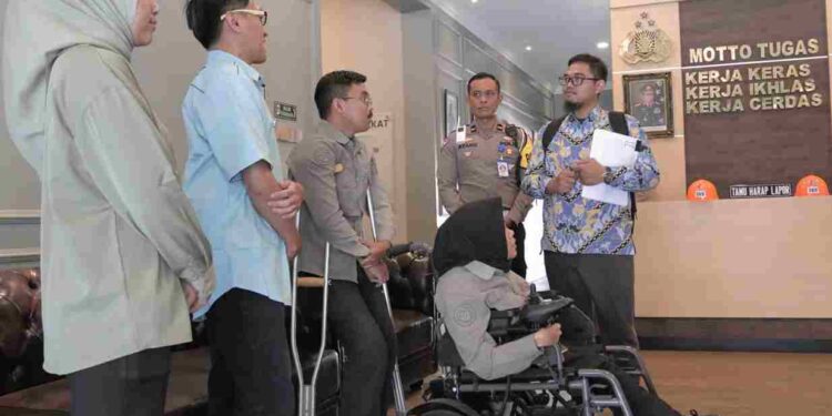 Layanan Ramah Disabilitas Polresta Malang Kota Mendapat Apresiasi Ombudsman RI Jatim