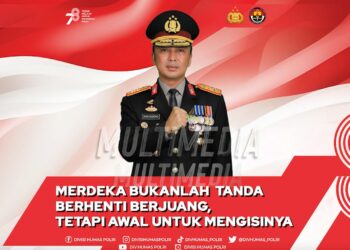 Kadiv Humas Polri : Merdeka Bukanlah Tanda Berhenti Berjuang Tetapi Awal untuk Mengisinya