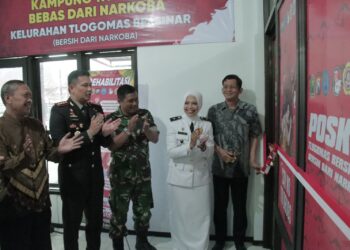 Komitmen Polresta Malang Kota Perangi Narkoba Melalui Posko Kampung Tangguh