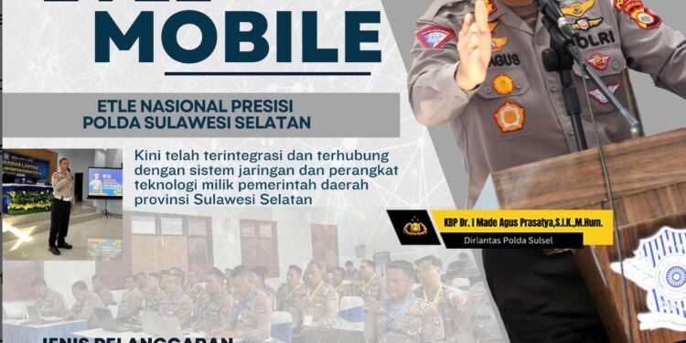 Terbaru, ETLE Nasional Polda Sulsel Telah Terintegrasi dengan Perangkat Tekhnologi Pemda Prov Sulsel