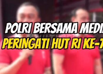 Bersama Awak Media, Polri Gelar Berbagai Lomba Peringati HUT RI Ke 78