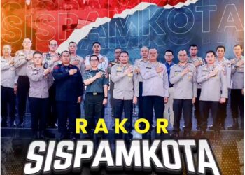 Kapolresta Malang Kota Pimpin Rakor Bimtek Gladi Posko dan TFG Sispamkota Rayon 6