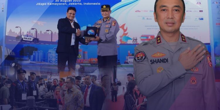 Hebat Kali ini Polri Raih Juara 1 Kategori Desain Booth Terbaik Pada Pameran Indo Security 2023