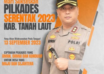 Kapolres Tanah Laut: Mari Sukseskan Pilkades Serentak Tahun 2023