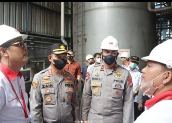 Tekan Polusi Udara, Satgas Pengendalian Pencemaran Udara Polda Metro Jaya Sidak Industri di Kota Tangerang