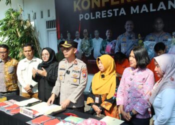 Polresta Malang Kota Berhasil Membongkar Sindikat Perdagangan Bayi