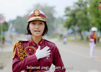 Ditlantas Polda Sulsel bersama Polisi Cilik Polres Luwu Timur Getol Sosialisasikan Keselematan Dalam Berlalu lintas