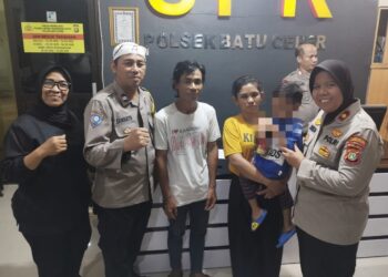 Polres Metro Tangerang Kota Berhasil Kembalikan Balita Yang Terlantar Ke Kedua Orang Tuanya