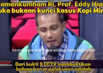 Buka Bukaan Dan Analisa Berdasarkan Fakta Dan Logika Serta Kunci Kasus Mirna Kopi Sianida