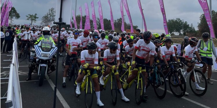 Polresta Malang Kota Sabet 2 Medali Pada Tour of Kemala Banyuwangi 2023