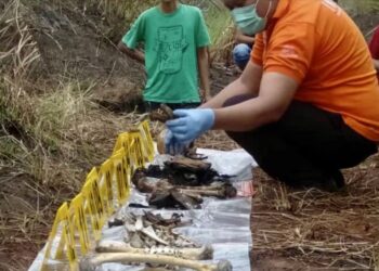 Polres Tanah Laut ungkap temuan kerangka manusia yang hilang 10 bulan