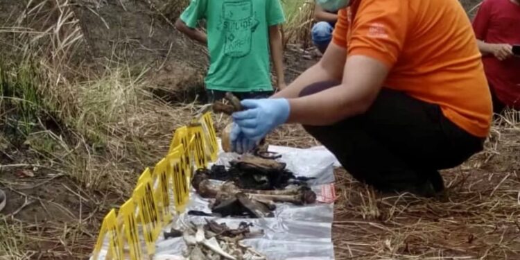 Polres Tanah Laut ungkap temuan kerangka manusia yang hilang 10 bulan
