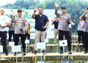 HUT Humas Polri Ke-72 Dirayakan Dengan Gerakan Pelestarian Lingkungan