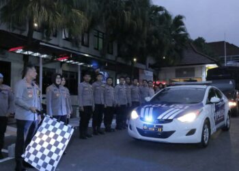 Polresta Malang Kota, Kirim 2 Truck Bantuan ke Palestina