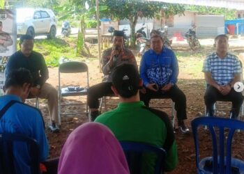 Warga Desa Tajau Apresiasi Program Jumat Curhat Polres Tanah Laut