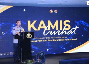 Gekar Kamis Curhat, Kadiv Humas Polri Berikan Wadah Mencari Solusi Bersama