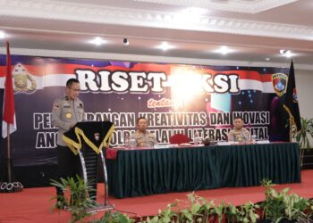 RISET AKSI PENGEMBANGAN KREATIVITAS DAN INOVASI ANGGOTA POLRI MELALUI LITERASI DIGITAL