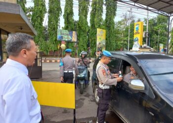 Evaluasi dan Tingkatkan Kedisiplinan Serta Ketertiban Personilnya, Si Propam Polres Tanah Laut Gelar Ops Gaktibplin