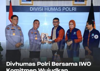 Divhumas Polri Bersama IWO Komitmen Wujudkan Pemilu 2024 Aman dan Damai