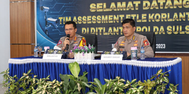 Tim Korlantas Polri Apresiasi Pengembangan Inovasi ETLE Polda Sulsel