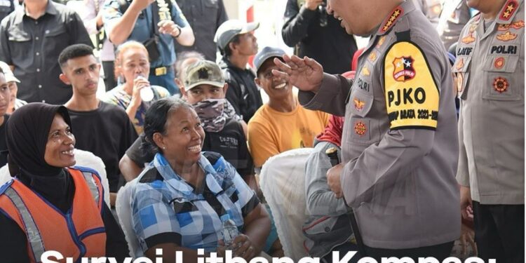Survei Litbang Kompas: Pengawasan Internal Berjalan Apik, 87,8% Masyarakat Puas Kinerja Polri