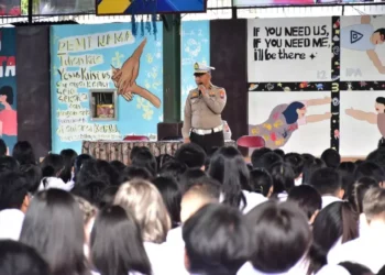 Tingkatkan Keselamatan Jalan, Satlantas Polresta Malang Kota Gencar Edukasi Lalu Lintas di Sekolah