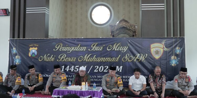 Pengamanan Pemilu 2024: Polresta Malang Kota Beri Bekal Rohani untuk Anggota