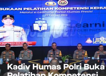 Kadiv Humas Polri Buka Pelatihan Kompetensi Kehumasan