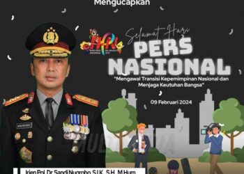 Selamat Hari Pers Nasional, Kadiv Humas Polri Ajak Media Bersinergi