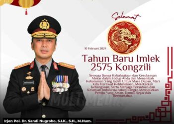 Kadiv Humas Polri Ucapkan Selamat Tahun Baru Imlek, Ajak Masyarakat Rawat Kebhinekaan