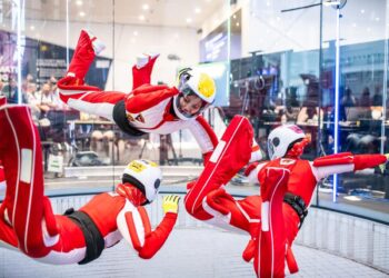 Polwan Brimob Raih Perak Kejuaraan Asia Indoor Skydiving 2024