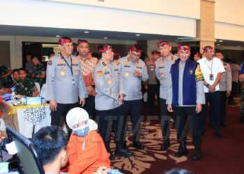 Rakernis Humas Polri 2024 di Surabaya, Donor Darah dan Solidaritas untuk Korban Bom