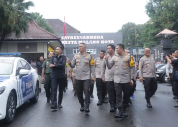 Kapolda Jawa Timur Resmikan Gedung Opsnal Polresta Malang Kota