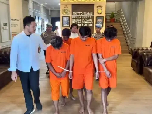 Modus Maling Teriak Maling, 5 Pelaku Diringkus Polresta Malang Kota