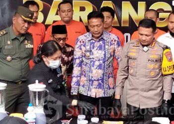 Polresta Malang Kota Musnahkan 46 Kg Ganja dan 2 Kg Sabu Hasil Ungkap Maret Hingga Mei 2024