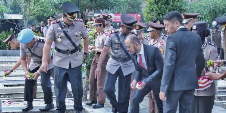 Polresta Malang Kota Ajak Taruna Akpol Ziarah ke TMP
