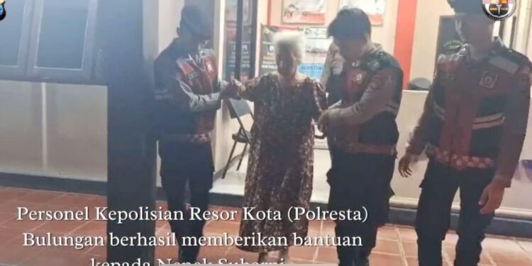 Polresta Bulungan Bergerak Cepat, Nenek Suharni yang Tersesat Telah Kembali ke Keluarganya