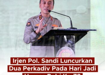Kadiv Humas Polri Irjen Pol Sandi Nugroho Luncurkan Dua Perkadiv Pada Hari Jadi Humas Polri Ke 73