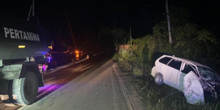 Lakalantas di Jalan Poros Bulungan-Malinau, Satu Korban Masih Dirawat di RSUD Tanjung Selor