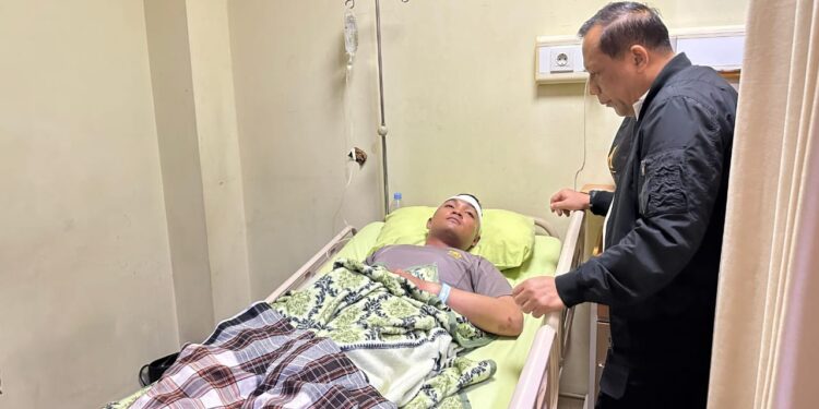 Kapolda Kaltara Tinjau Polres Tarakan dan Jenguk Personel Korban Pengeroyokan