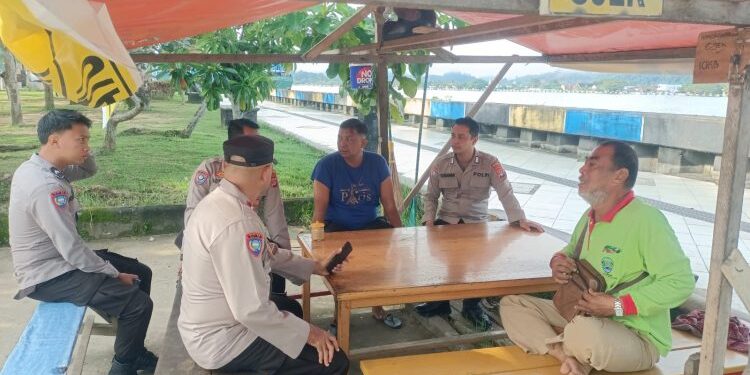 Polresta Bulungan Lakukan Pengamanan dan Pengaturan Lalu Lintas di Pasar Ramadhan