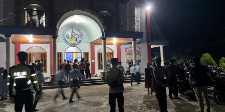 Polresta Bulungan Pastikan Pengamanan Ketat Pekan Pemuda Wilayah GKII Kaltara di Jelarai Selor