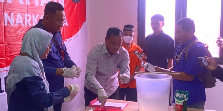 Polresta Bulungan Musnahkan Barang Bukti Narkotika Jenis Sabu Seberat 5,94 Gram