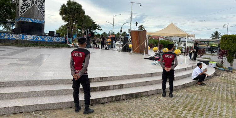 Polresta Bulungan Amankan Konser Amal Musik Alam untuk Korban Kebakaran Mansalong