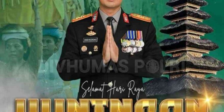 Pesan Kedamaian dari Kadiv Humas Polri pada Perayaan Hari Raya Kuningan