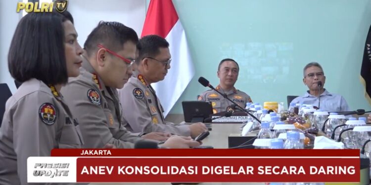 Kadiv Humas Polri Irjen Pol Sandi Nugroho Buka ANEV Konsolidasi Penguatan Komunikasi Publik Polri