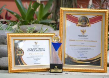 Tahun 2025 Polri Sabet Arkaya Wiwarta Prajanugraha dalam Monev KIP 