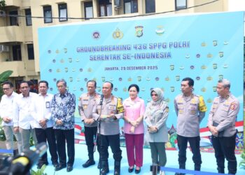 Doorstop GroundBreaking 436 SPPG Polri Serentak Seluruh Indonesia.