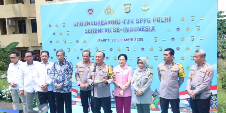 Doorstop GroundBreaking 436 SPPG Polri Serentak Seluruh Indonesia.