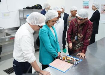 Dapur MBG Polri Curi Perhatian Delegasi Prancis